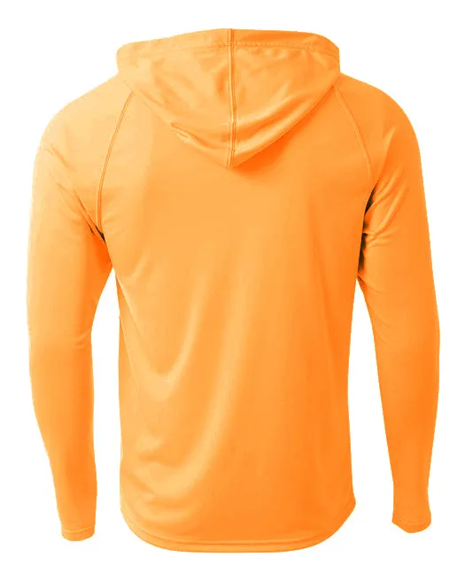 A4 Long Sleeve Hooded Tee