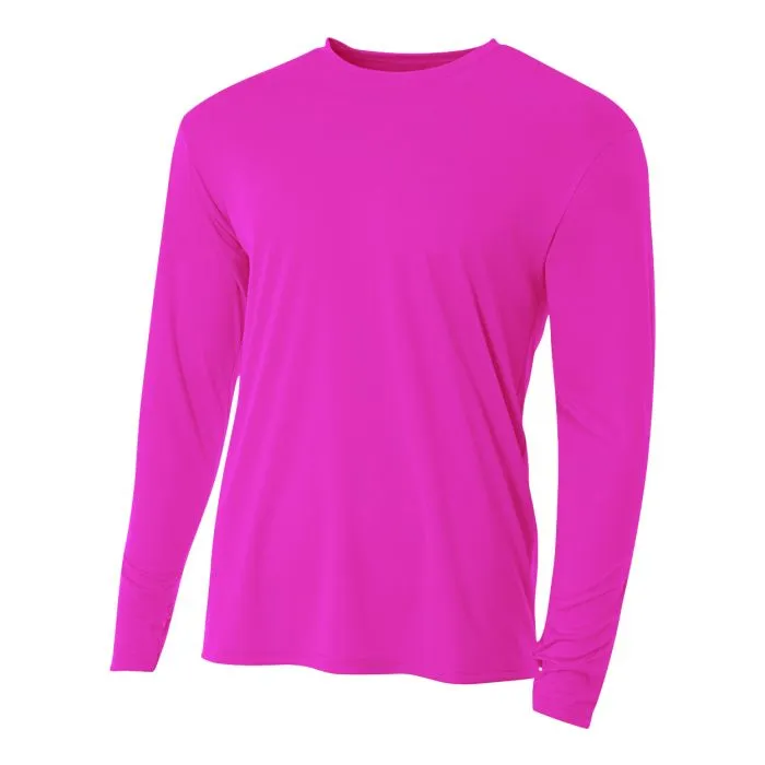 A4 Men's Cooling Performance Long Sleeve Crew (1 of 2)