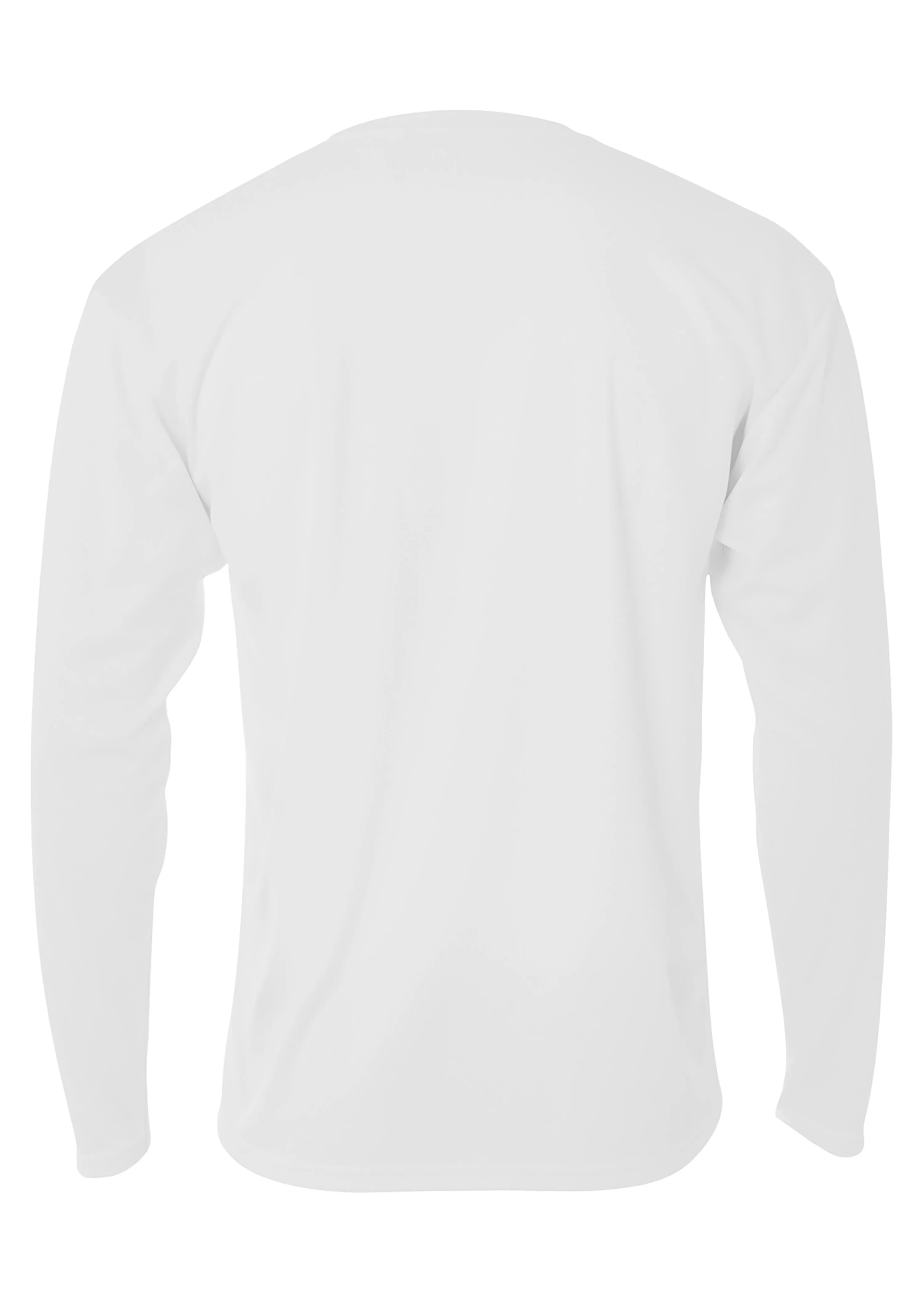 A4 Mens Long Sleeve Birds-Eye Mesh Crew