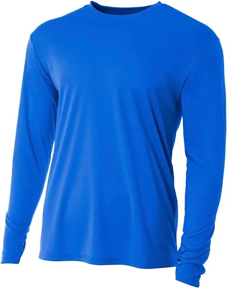 A4 Youth Cooling Performance Long Sleeve T-Shirt