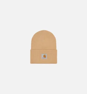 Acrylic Watch Hat Mens Beanie - Beige