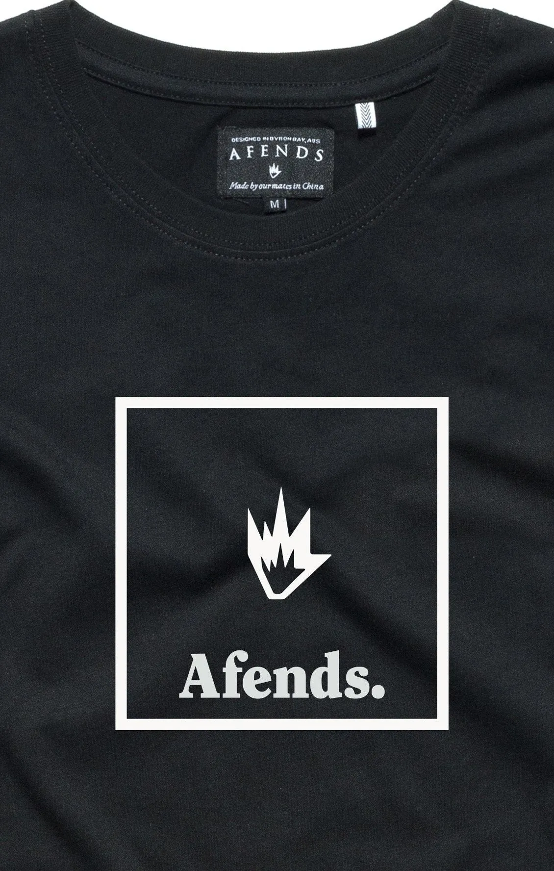 Afends Mens Volume - Standard Fit Tee