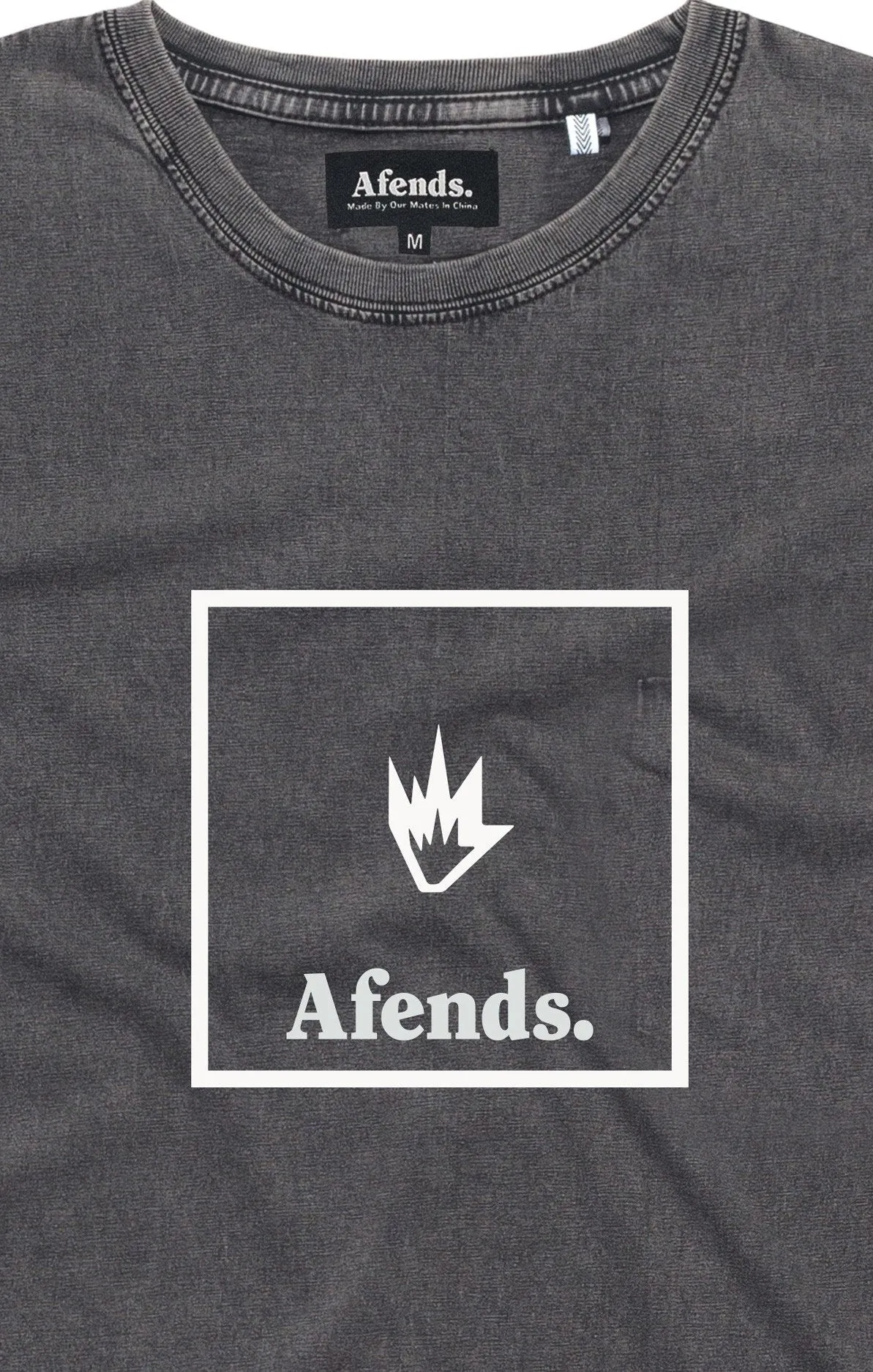 Afends Mens Volume - Standard Fit Tee