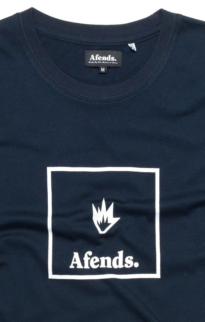 Afends Mens Volume - Standard Fit Tee