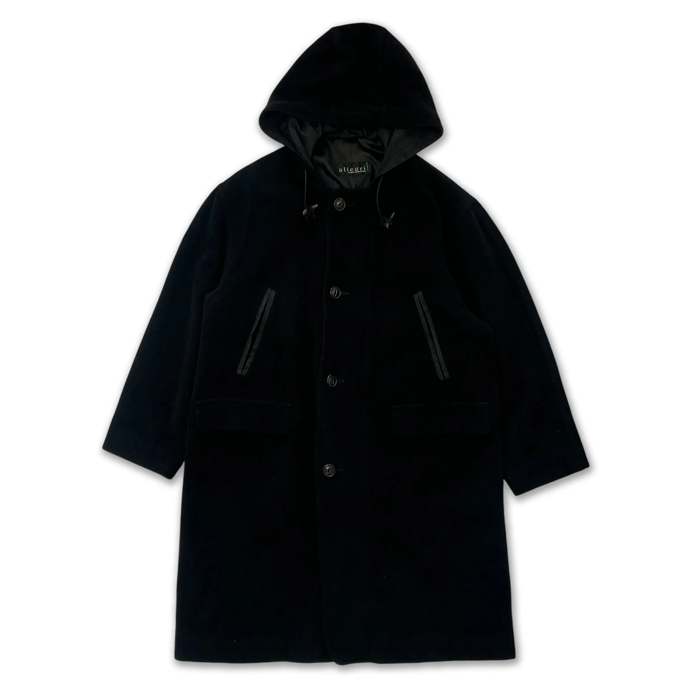 allegri / Hooded Wool Coat