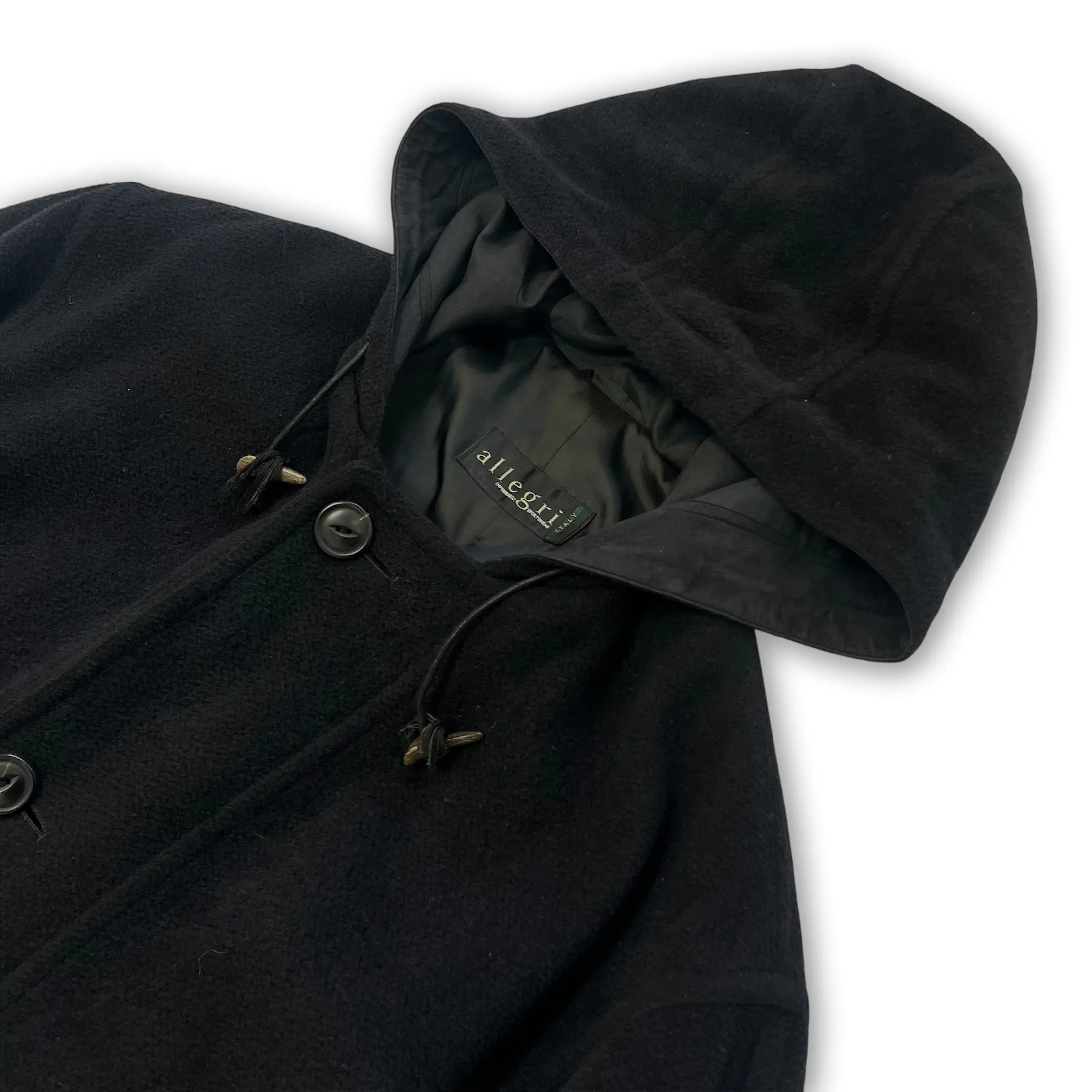 allegri / Hooded Wool Coat