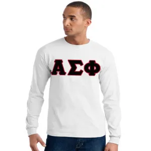 Alpha Sigma Phi Long-Sleeve Shirt - G240 - TWILL