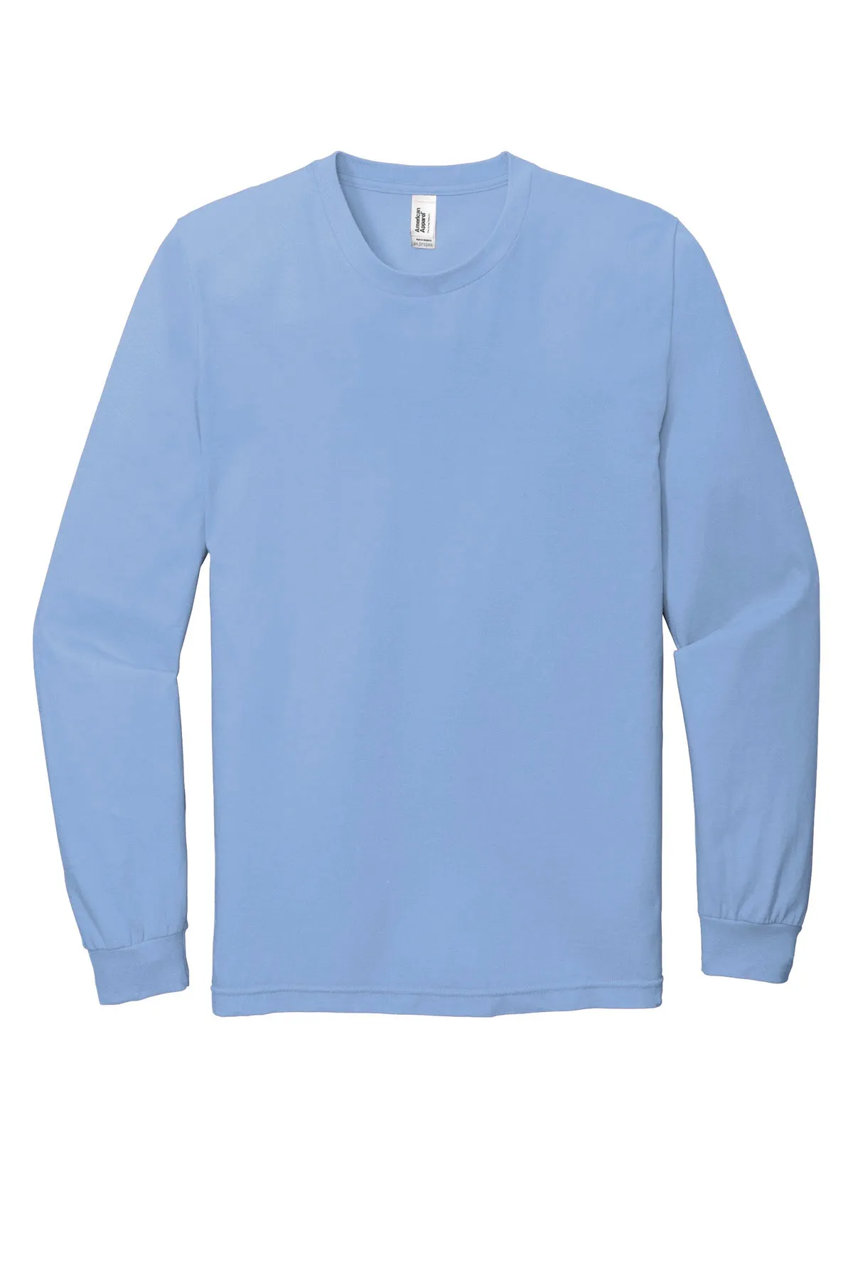 American Apparel Fine Jersey Unisex Long Sleeve T-Shirt. 2007W