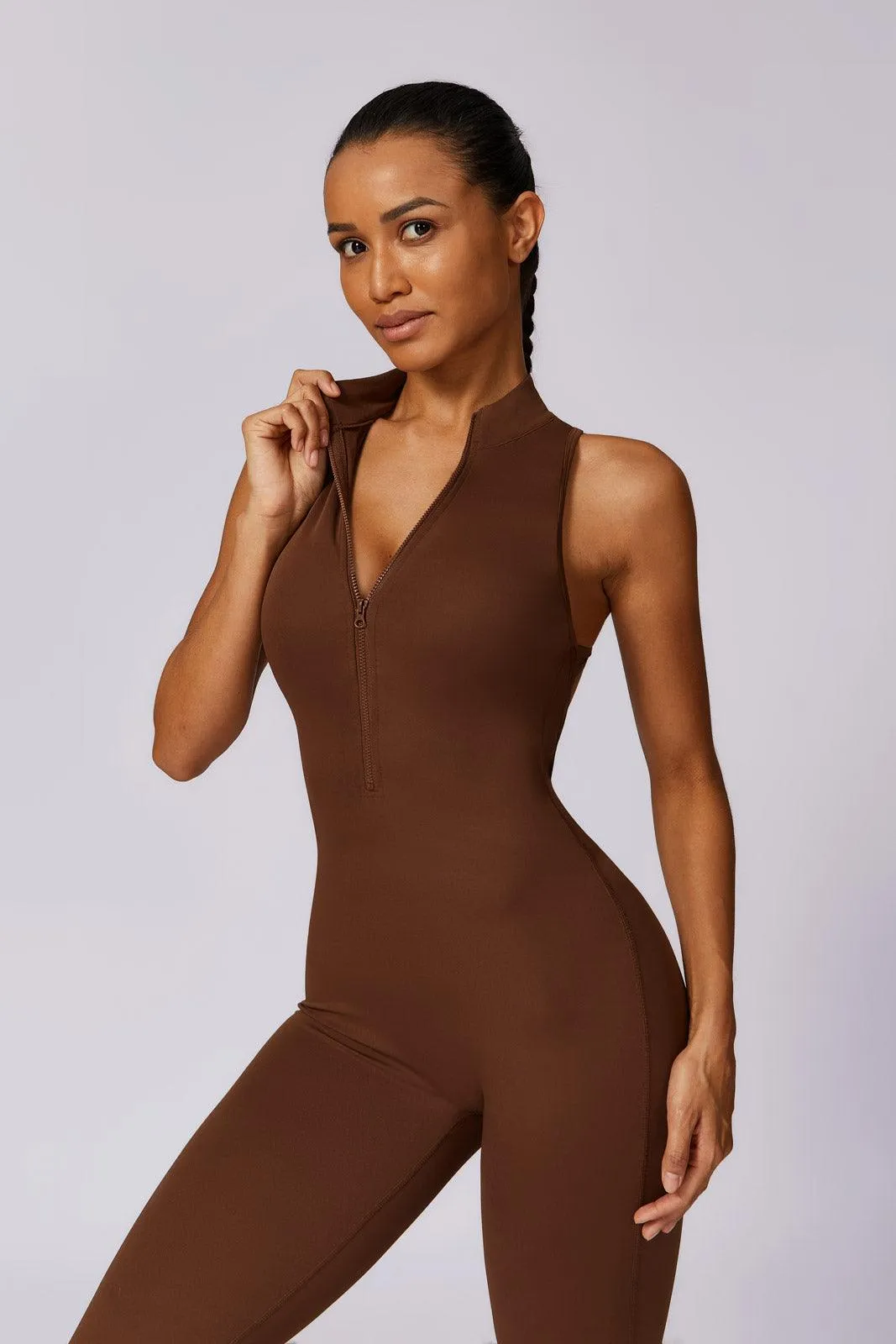 Anita Jumpsuit - Mocha