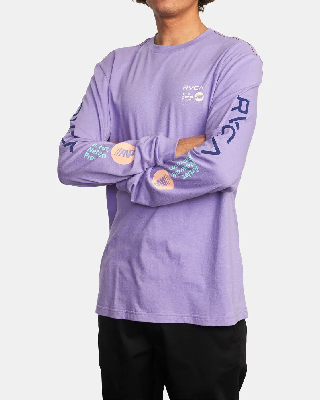 ANP Long Sleeve Tee - Astra Purple