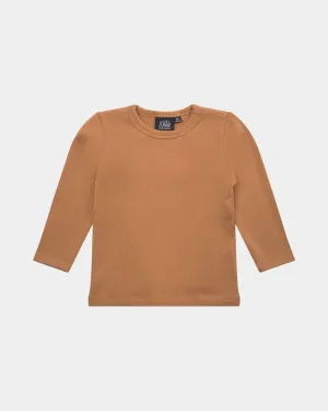 ARIZONASB T-SHIRT LONG SLEEVE - Dusty Brown