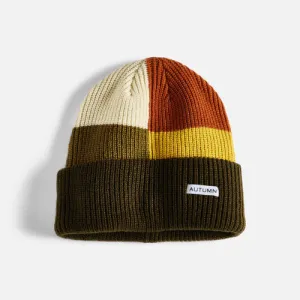 AUTUMN - PATCHWORK BEANIE ARMY