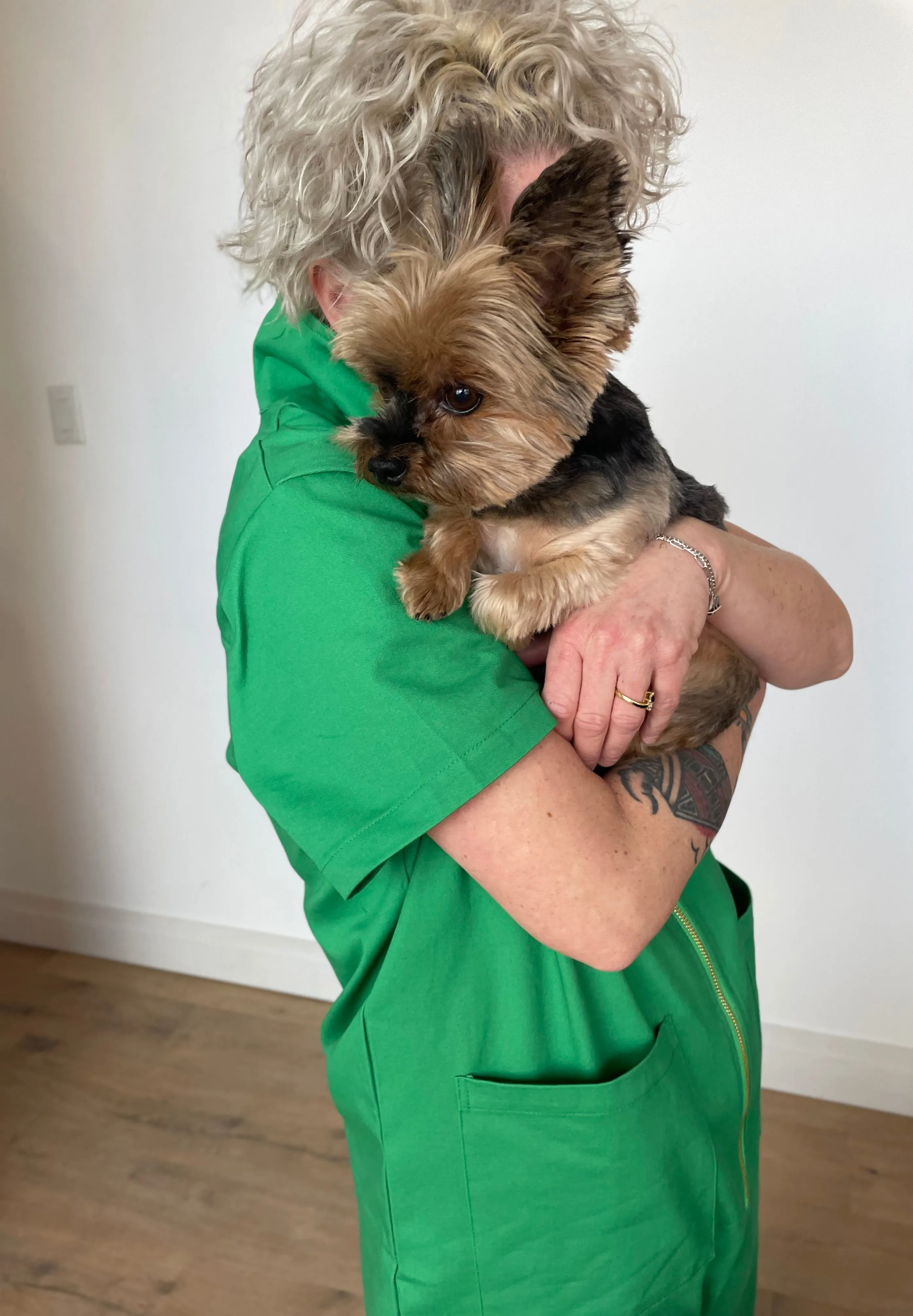 Baggy Boilersuit - Short Sleeve Green