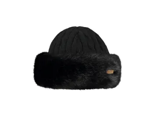 Barts Fur Cable Bandhat Warm Winter Hat Women