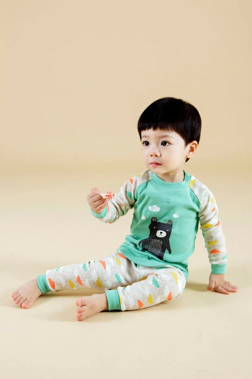 Bear Friend Long Sleeve Pajama