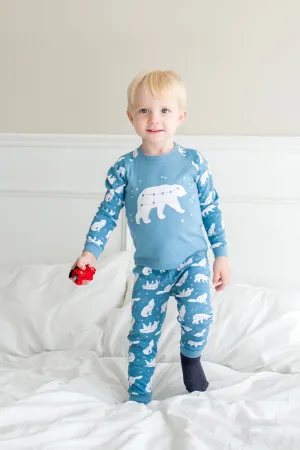 Bear Milky Blue Pajama