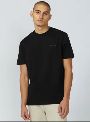 Ben Sherman Signature Chest Embroidery TEE Black BU2520001  Black