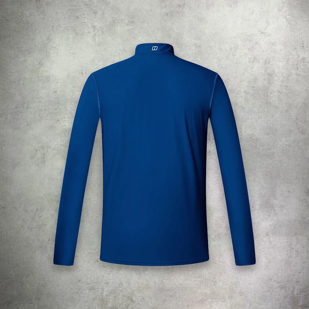 Berghaus 24/7 Half Zip Long Sleeve Tech Blue