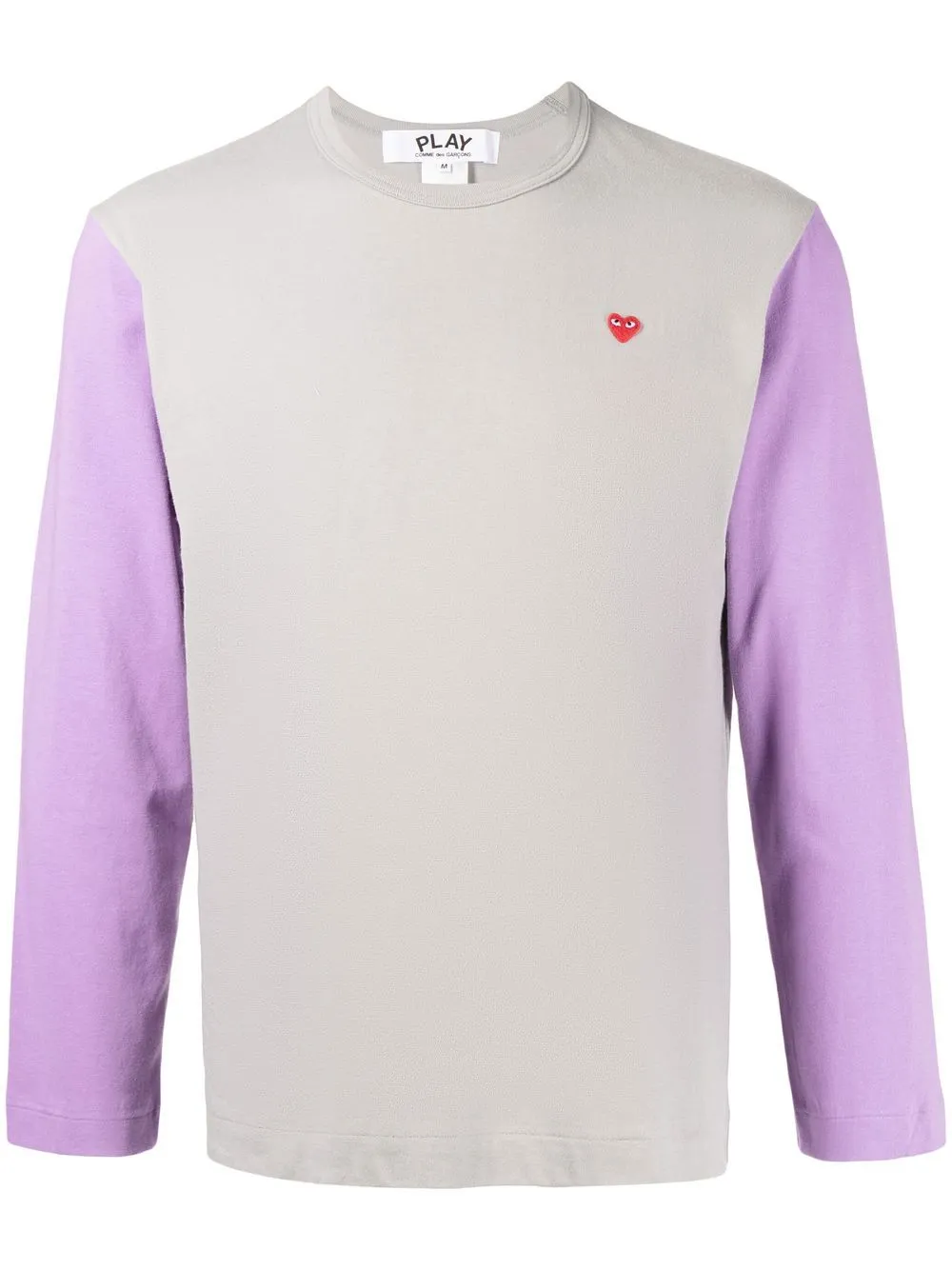 Bi-Colour Long-Sleeve T-Shirt