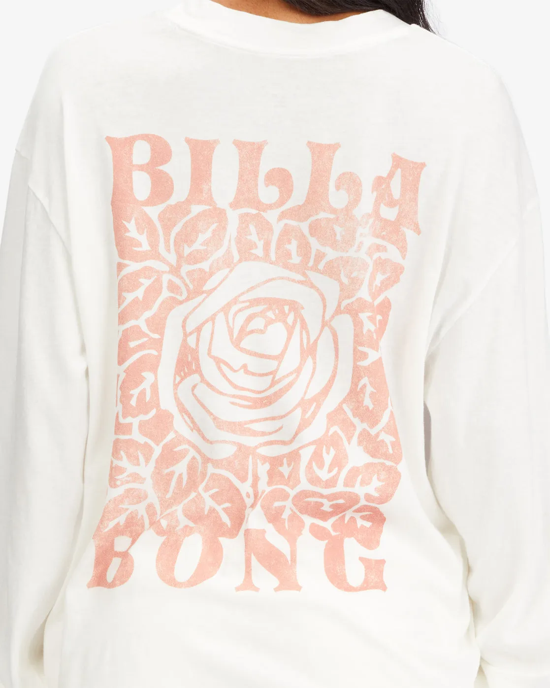 Billabong A Rose Is A Rose L/S Tee-Salt Crystal