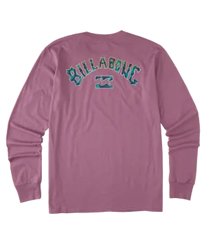 Billabong Arch Fill L/S Tee-Bright Purple