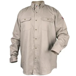 Black Stallion TruGuard 300 FR Work Shirt, Stone - WF2110-ST