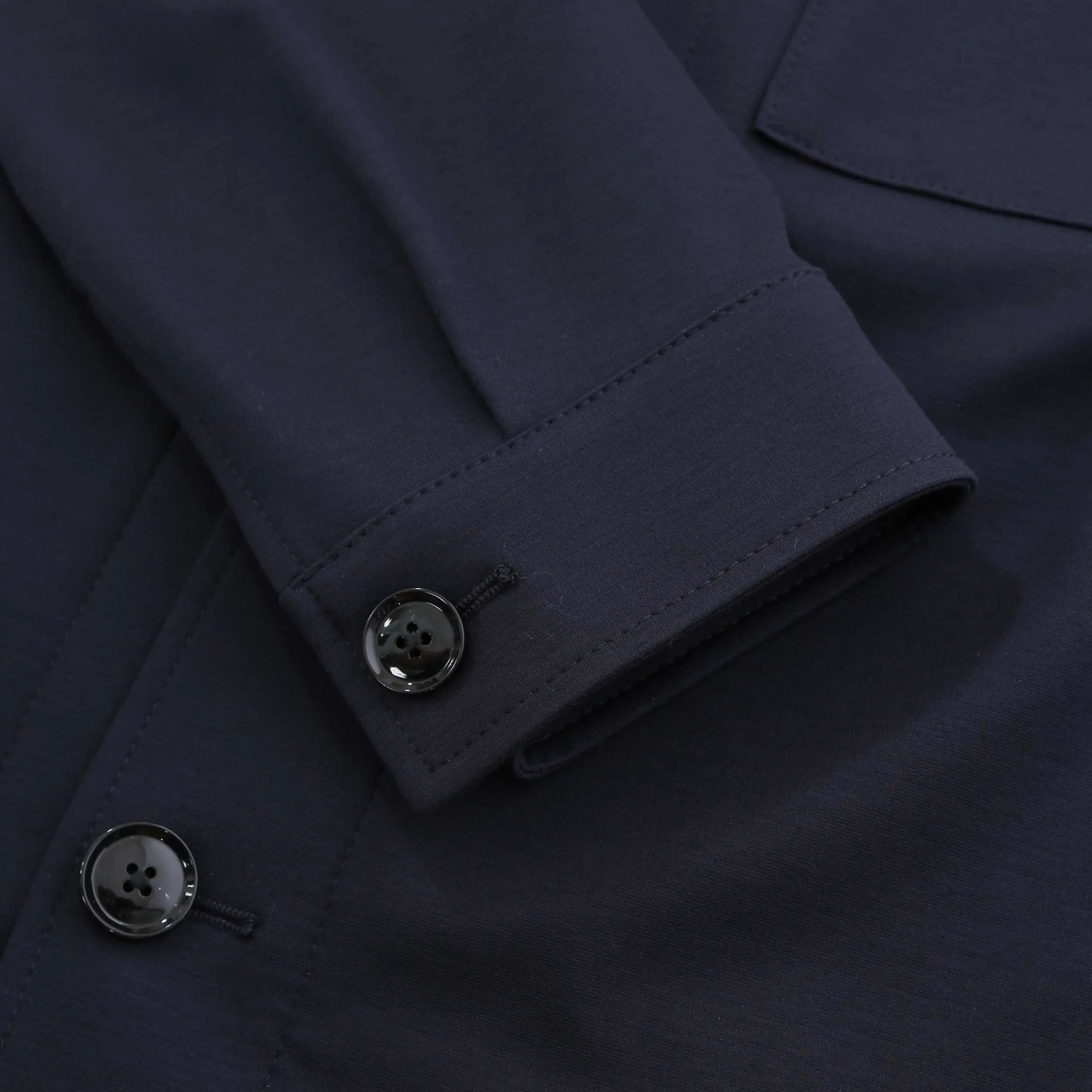 BOSS C Carper OS J 243 Overshirt in Navy