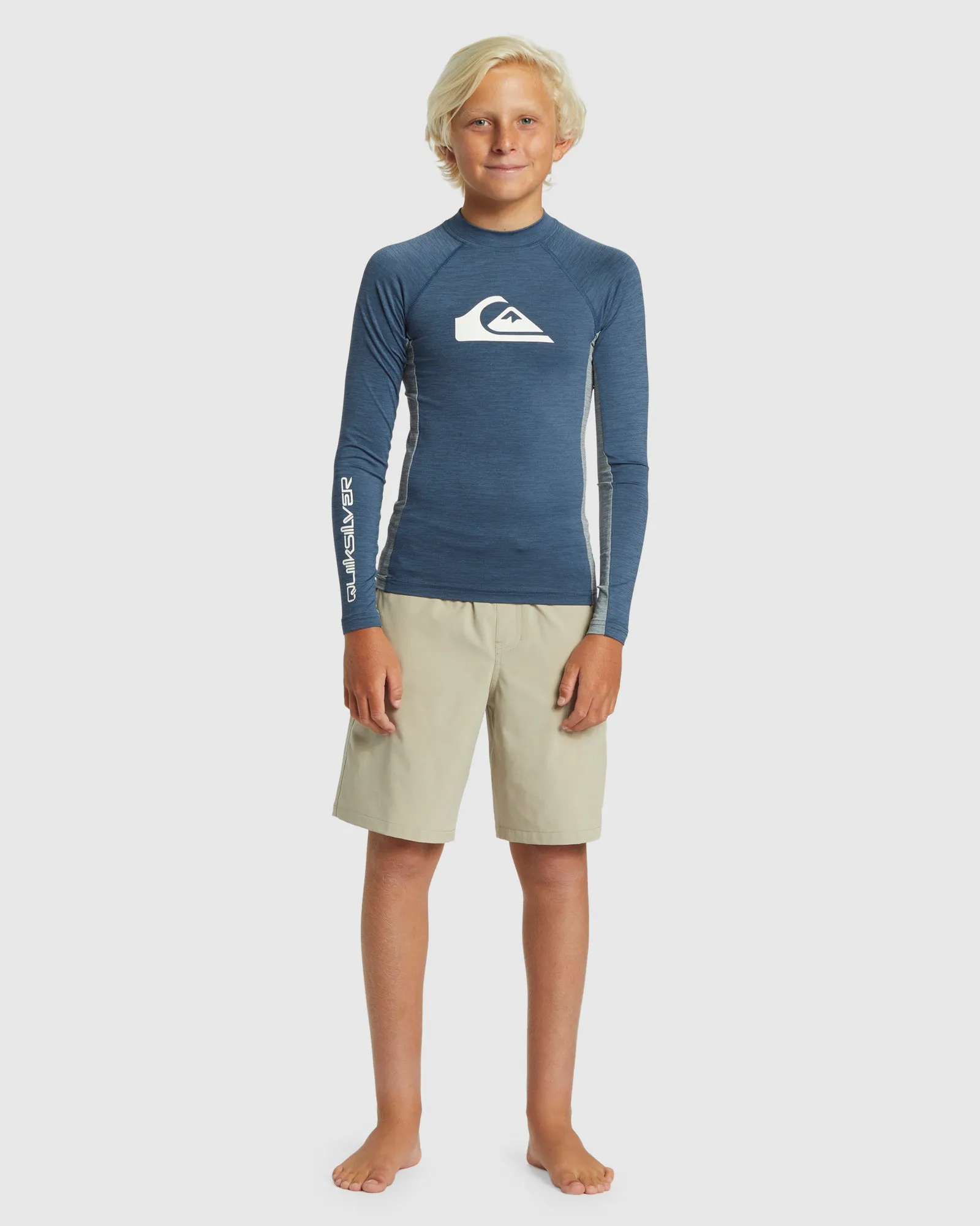 Boys 8-16 Everyday Long Sleeve UPF 50 Surf T-Shirt