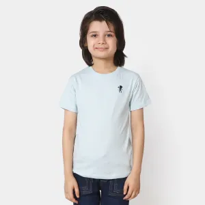 Boys Premium Lycra Jersey T-Shirt - Salt White