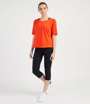 Bridget Loose Tee-Flame