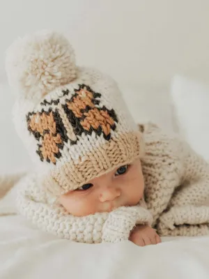 Butterfly Knit Pom Hat