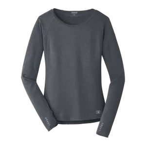 C2435W Ladies Long Sleeve Pulse Crew