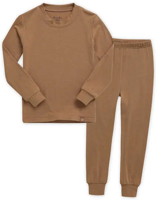 Camel Modal Long Sleeve Pajama