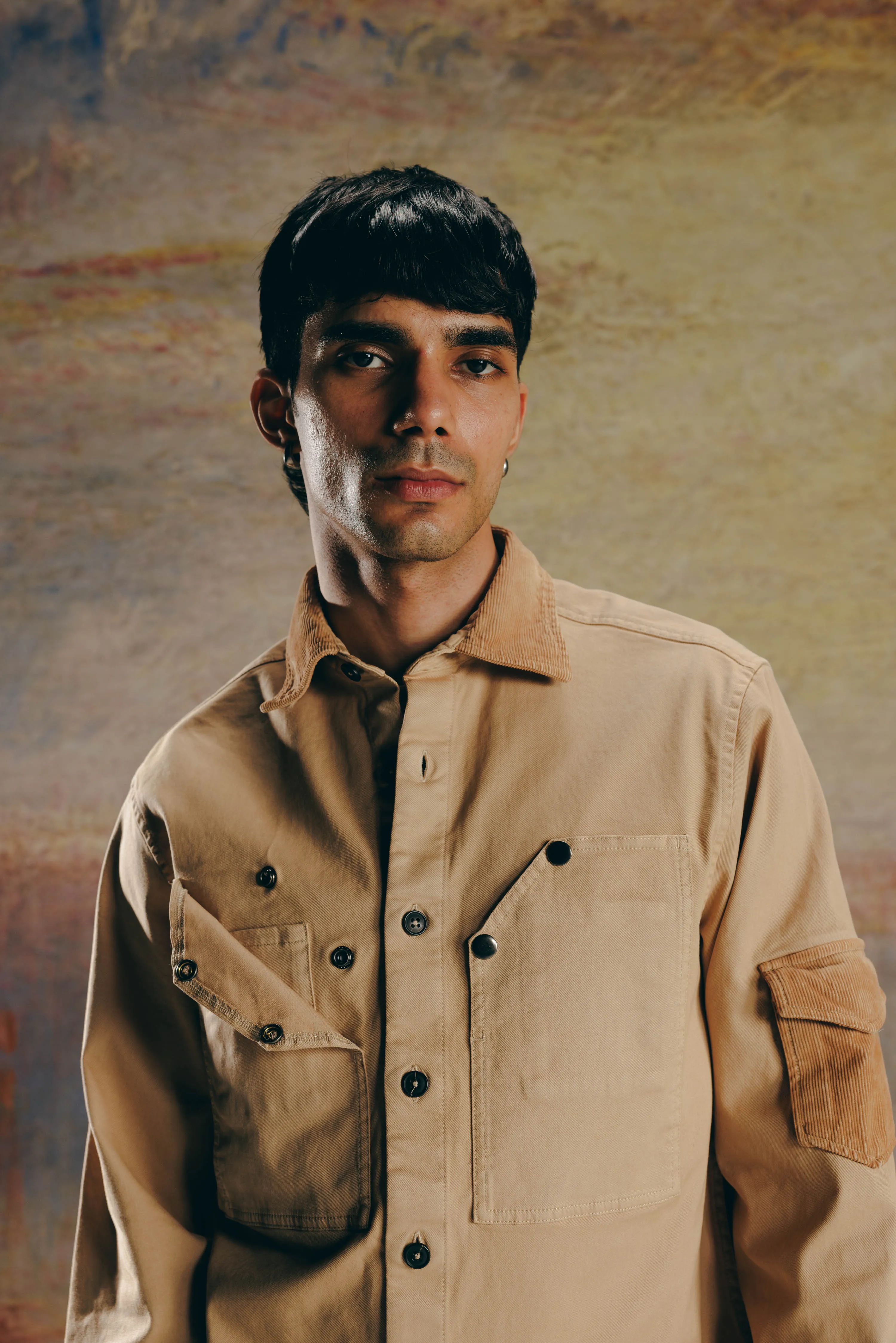 Cargo Twill Overshirt