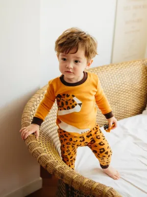 Cheetah Long Sleeve Pajama