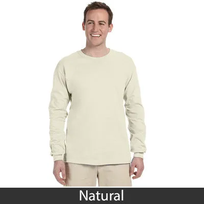 Chi Phi Long-Sleeve Shirt, 2-Pack Bundle Deal - Gildan 2400 - TWILL