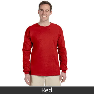 Chi Phi Long-Sleeve Shirt, 2-Pack Bundle Deal - Gildan 2400 - TWILL