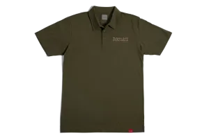 Chocolate Western Polo Shirt Olive