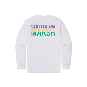 Color Bands Tee - Mardi Gras - Long Sleeve