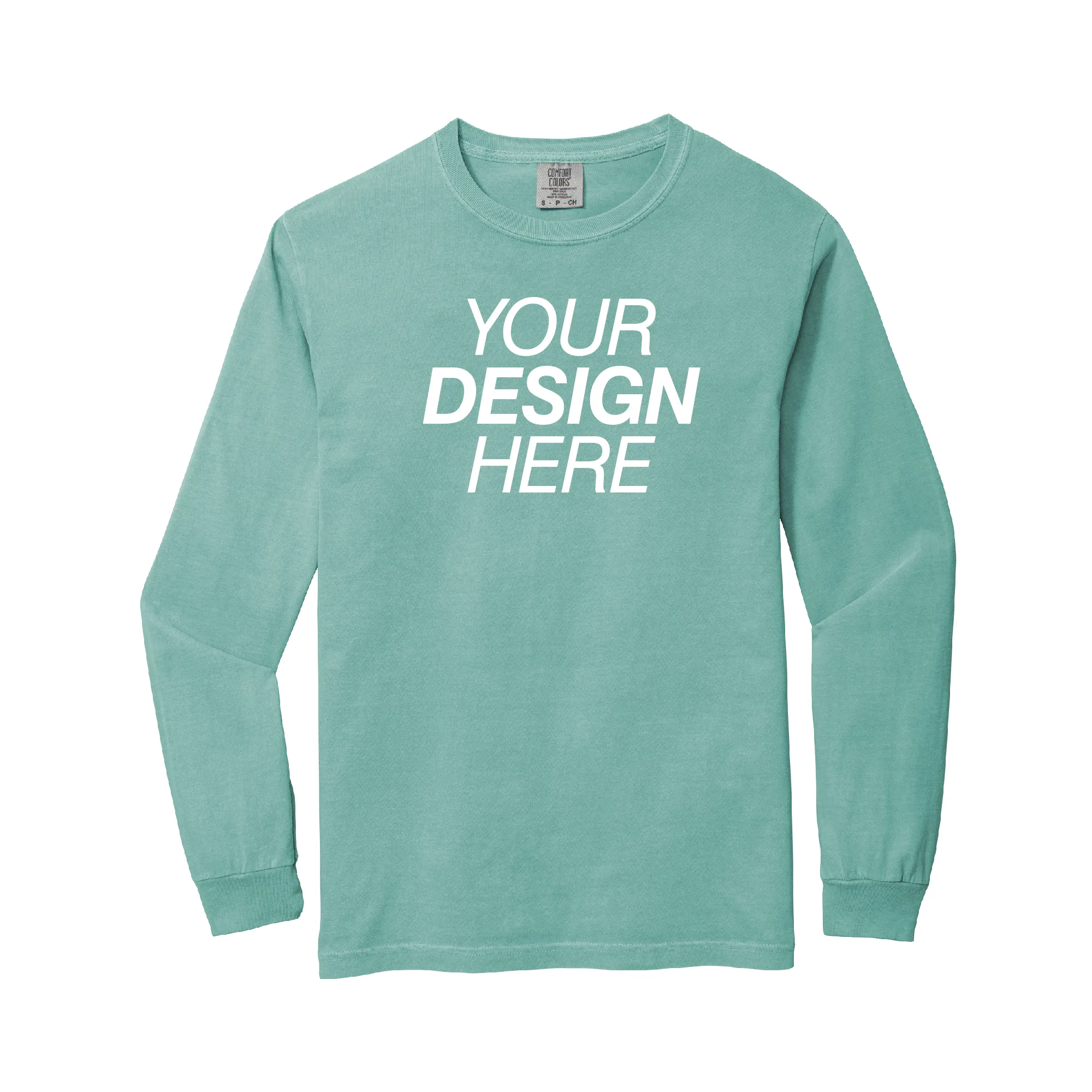 Comfort Colors® Garment-Dyed Heavyweight Long Sleeve T-Shirt