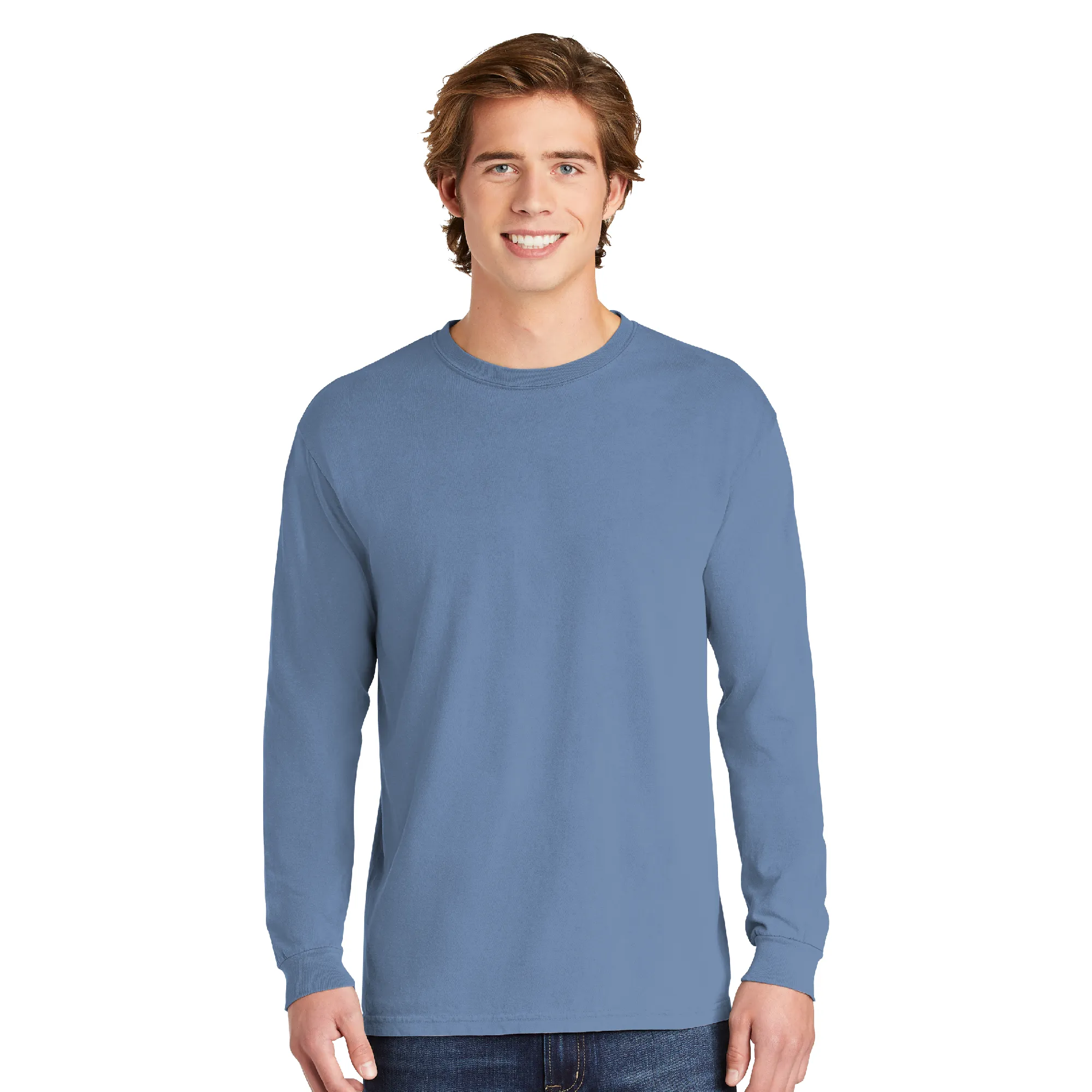 Comfort Colors® Garment-Dyed Heavyweight Long Sleeve T-Shirt