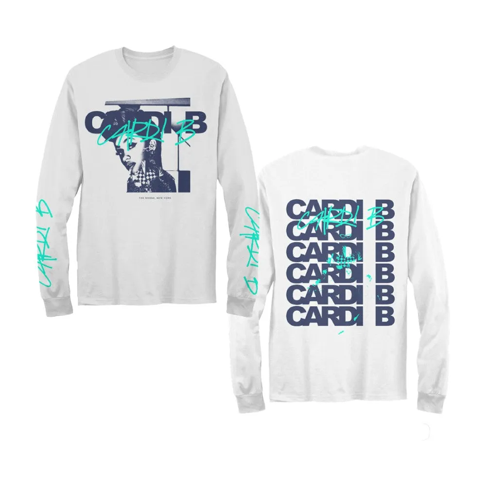 Contrast Cardi Longsleeve T-Shirt