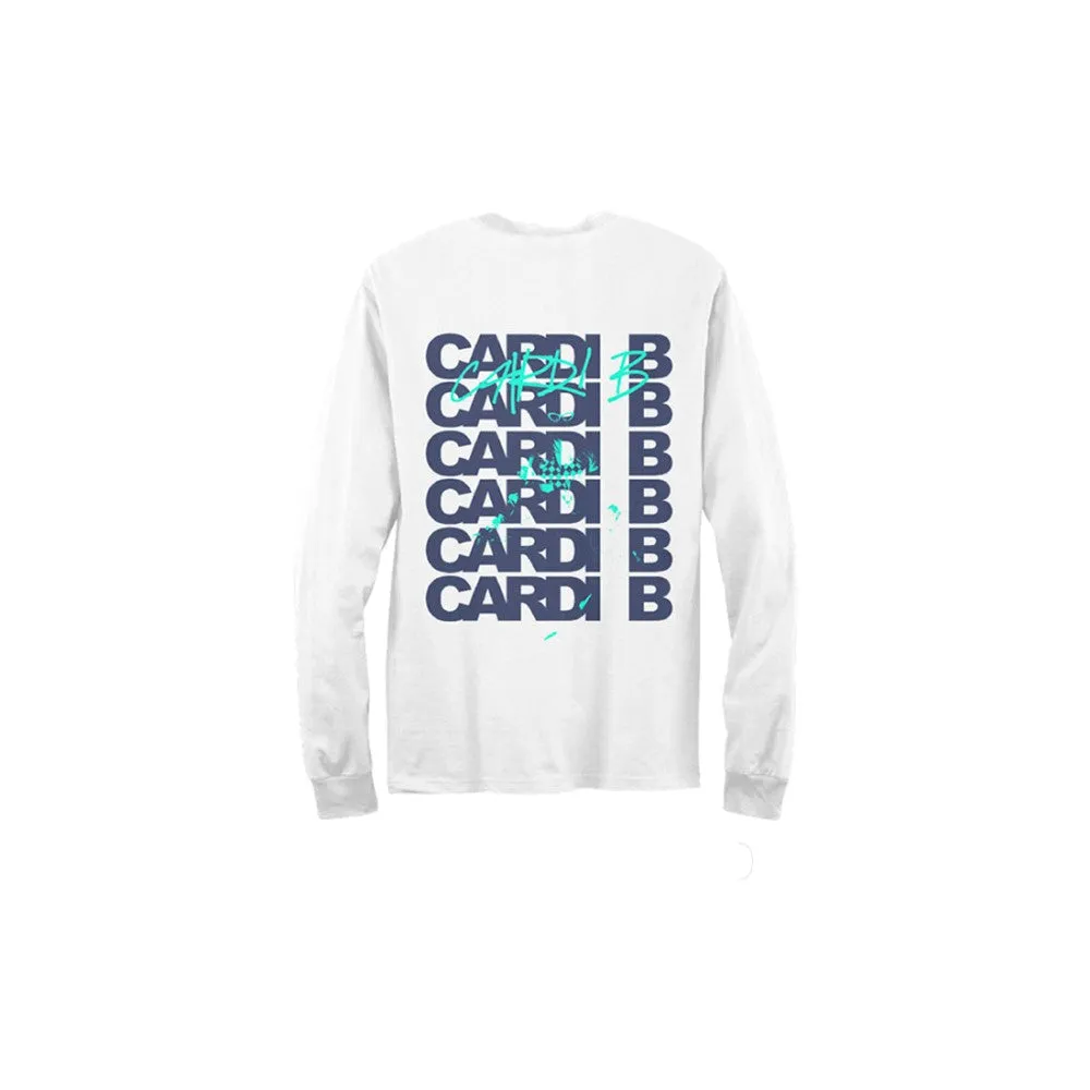 Contrast Cardi Longsleeve T-Shirt