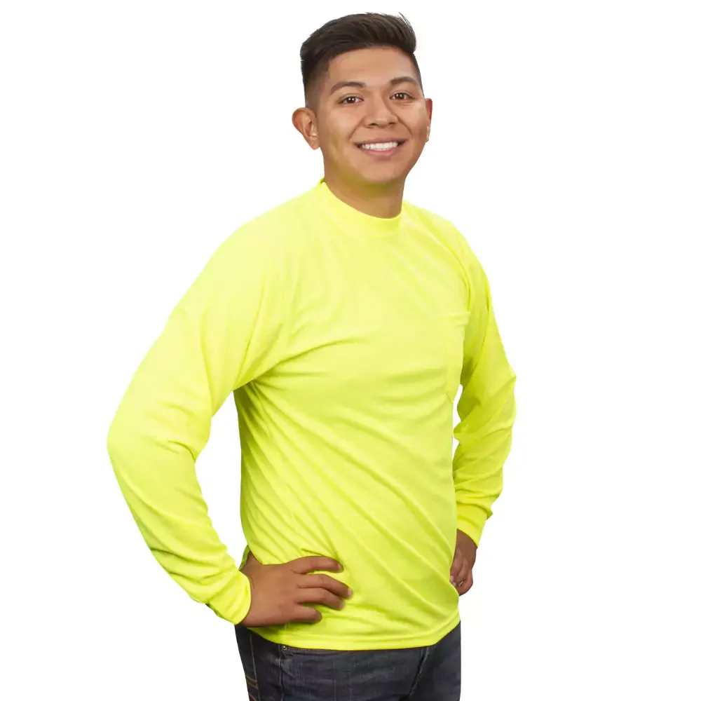 Cordova Cor-Brite Non-Rated Crew Neck Long Sleeve T-shirt - V14