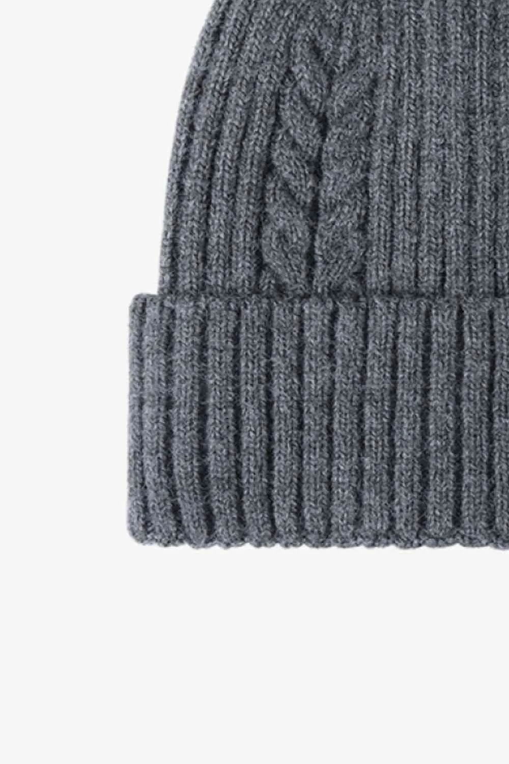 Cozy Cable-Knit Cuff Beanie | Warm & Stylish Headwear