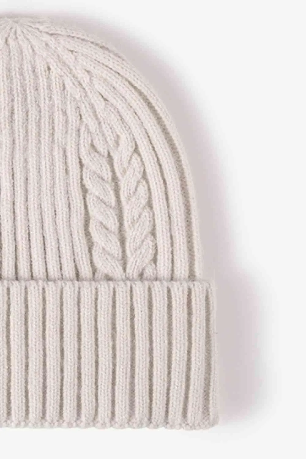 Cozy Cable-Knit Cuff Beanie | Warm & Stylish Headwear