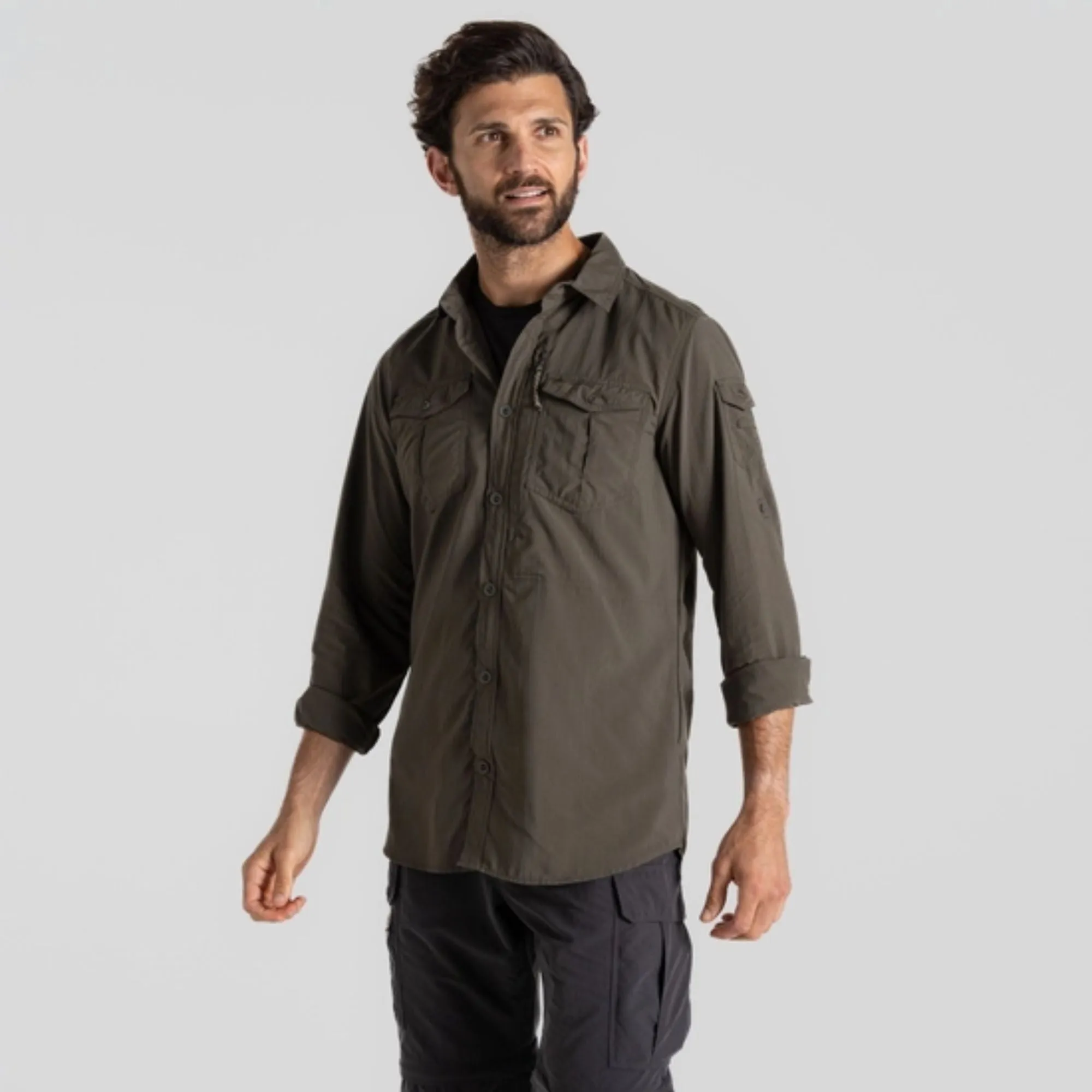 Craghopper's Men's NosiLife Adventure Long Sleeved Shirt III