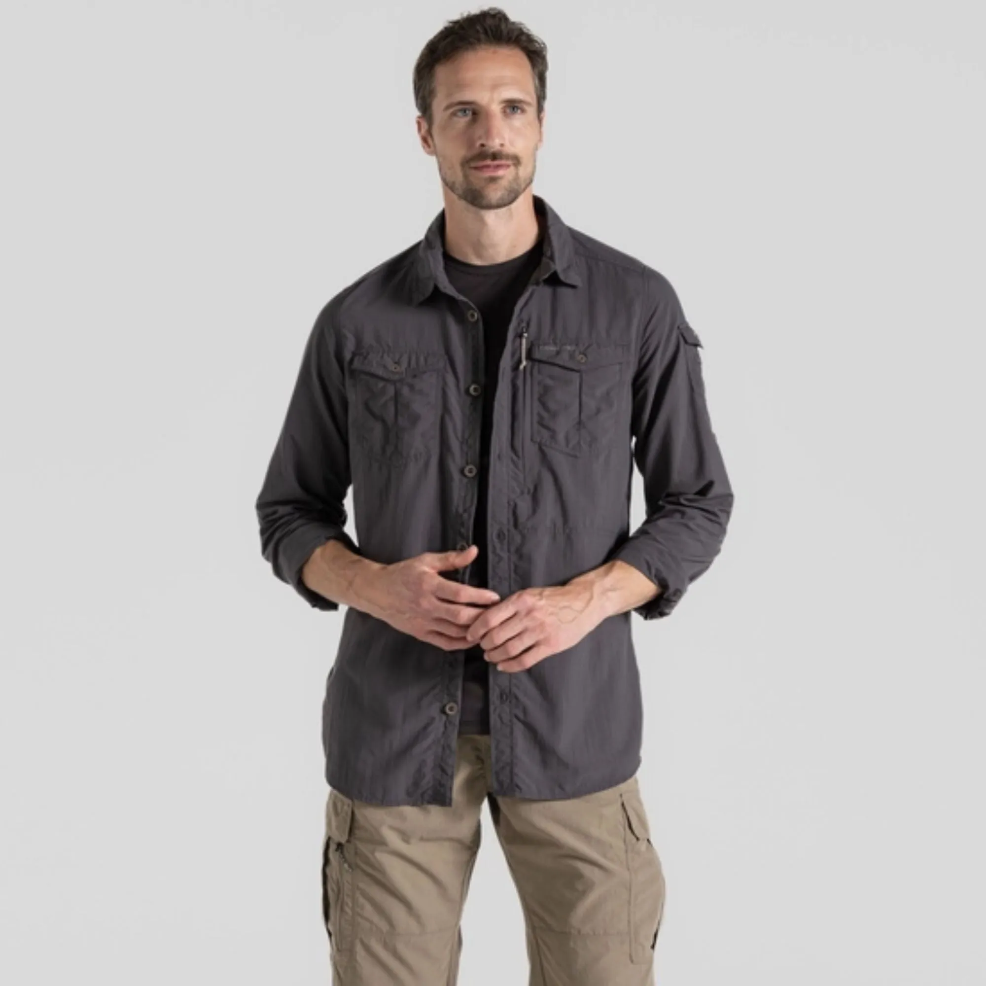 Craghopper's Men's NosiLife Adventure Long Sleeved Shirt III