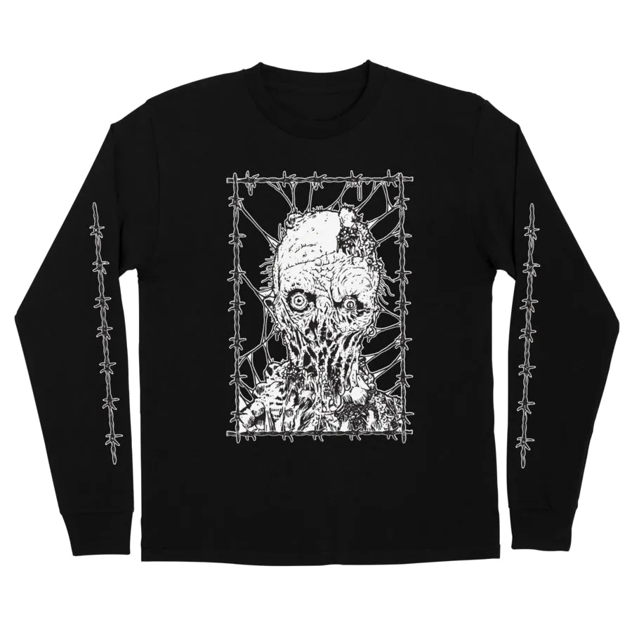 Creature Mutations Mens L/S Regular T-Shirt, Black