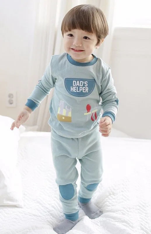 Daddy Helper Long Sleeve Pajama